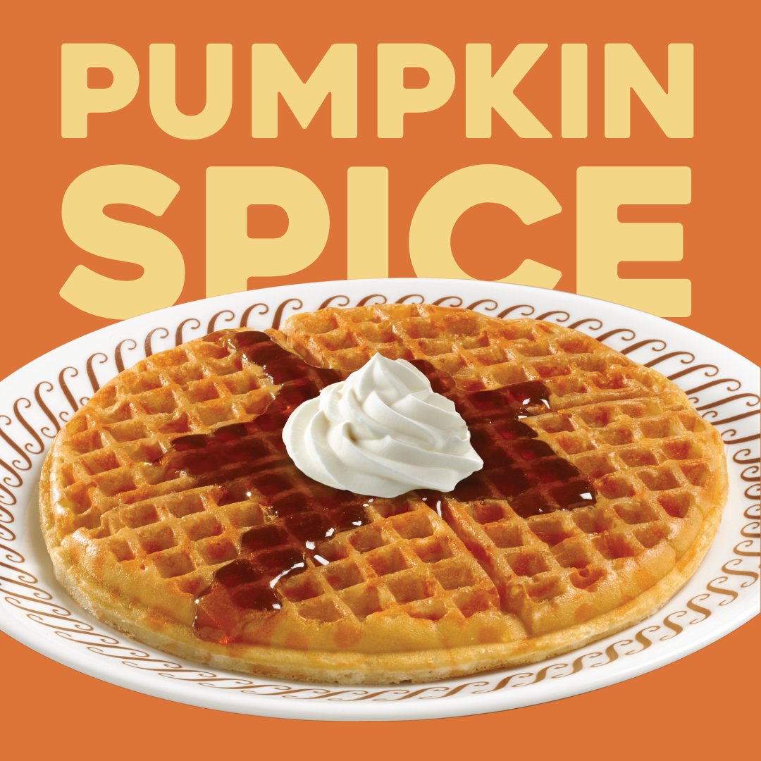 WaffleHouse's tweet image. Cozy up to your new fall favorite