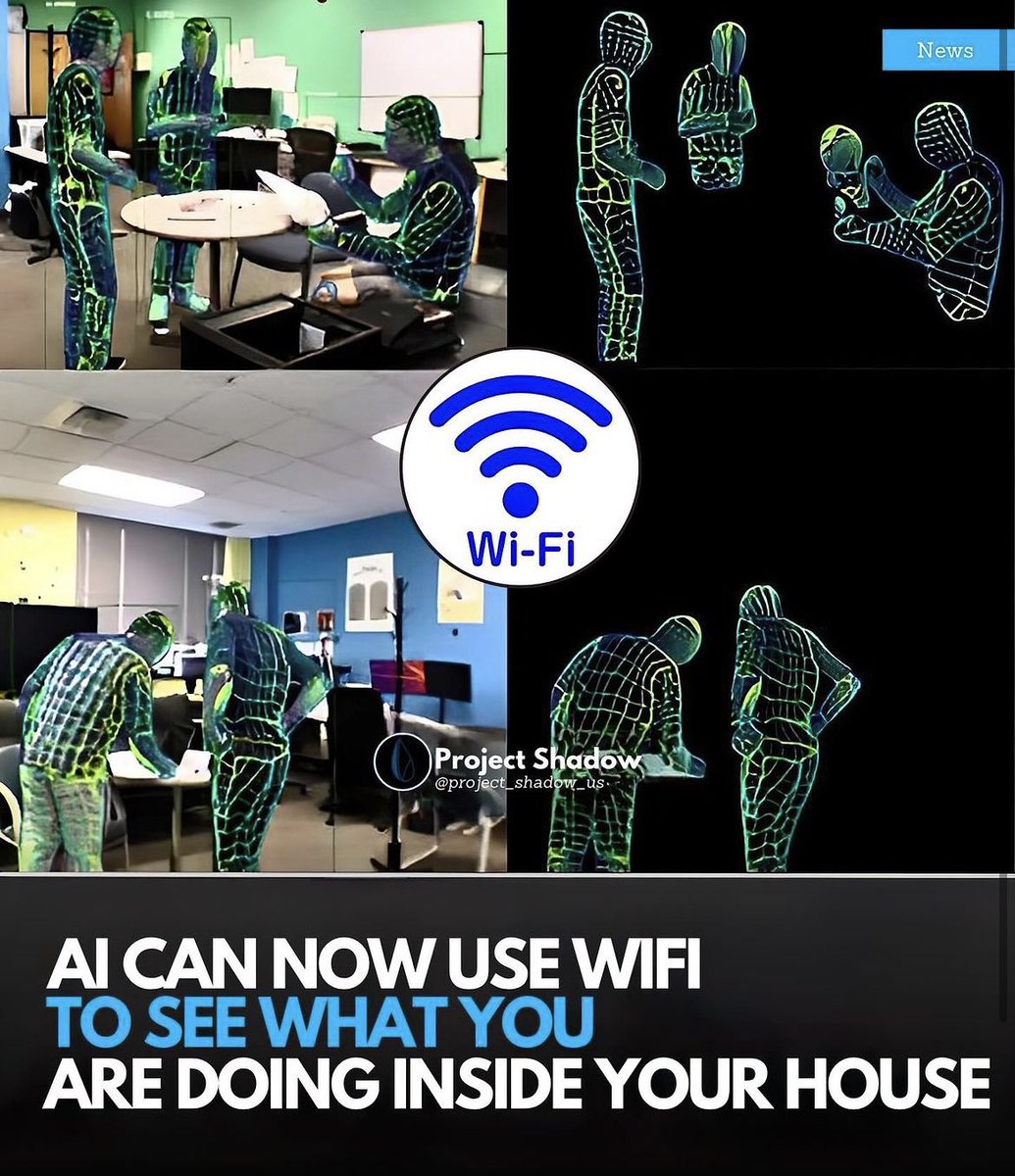 El wifi de tu casa sirve para mucho más que darte internet. Como afirmo en mi nuevo libro, nuevas tecnologías permiten mapear y detectar cuerpos y movimientos dentro de la señal de wifi del hogar. Pueden ver cuando vas al baño, te duchas, momentos íntimos, a tus hijos. El