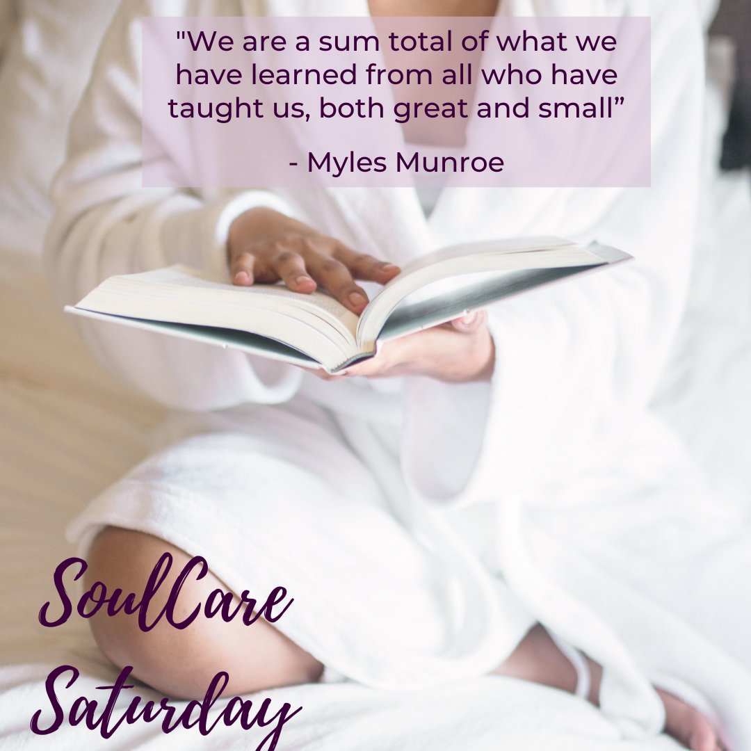 purposelymade1's tweet photo. #soulcaresaturday Everyday is a great day to maximize your learning opportunities. Open your eyes and your heart to see how the world around you is constantly building or defining your #purpose.⁣Take time today to reflect on what you are learning about yourself in this season. https://t.co/2zB2HT7Bh7
