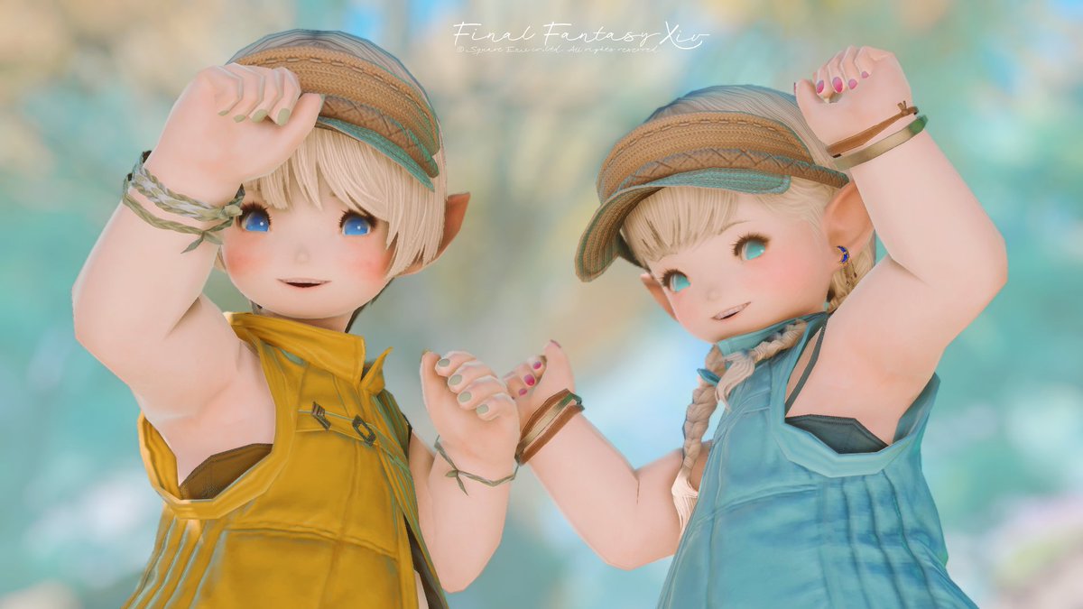 Utachan_ff14's tweet photo. うぇいうぇいしてる🌴
もう夏終わる～🥺 https://t.co/b5eJb9vGuX