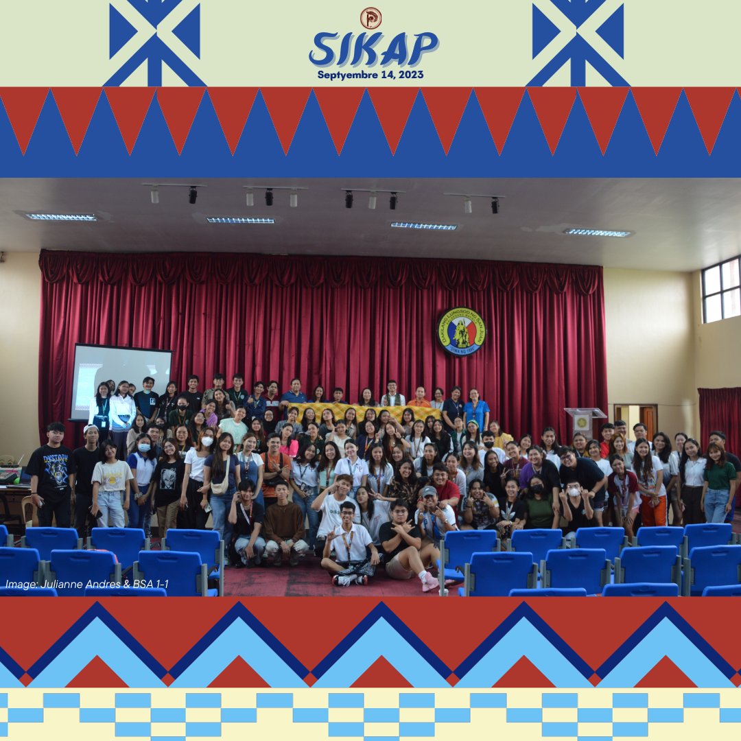Paraseist's tweet photo. ICYMI | Iskolars engaged in various activities in the program themed "Wikang Filipino para sa SIKAP: Seguridad, Ingklusibo, at KAtarungang Panlipunan" as PUP San Juan officially celebrated the 'Buwan ng Wikang Pambansa'...

Full article here: https://t.co/z0UAiVbXRw https://t.co/sk62DPtRmC
