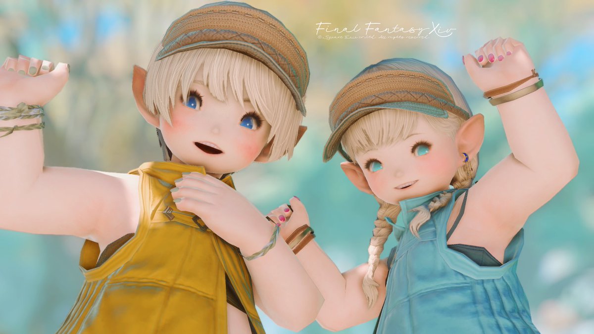 Utachan_ff14's tweet photo. うぇいうぇいしてる🌴
もう夏終わる～🥺 https://t.co/b5eJb9vGuX