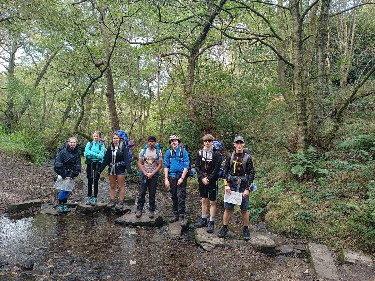 Bronze Assessed is underway in Derbyshire and it's all smiles so far <a href="/Grange_Cheshire/">The Grange School</a> #Bronze #DofE