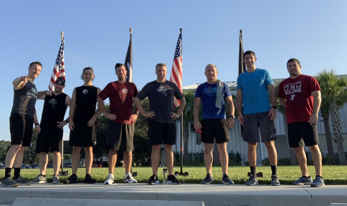 moorechilemoore's tweet photo. Woo hoo!  9 HIMs pushing themselves and competing #ipc2023 Week 2 BDE Mile workout!  @f3suncoast @f3nation_official @f3greenwood @parrishumchurch https://t.co/8pVykuCbIS