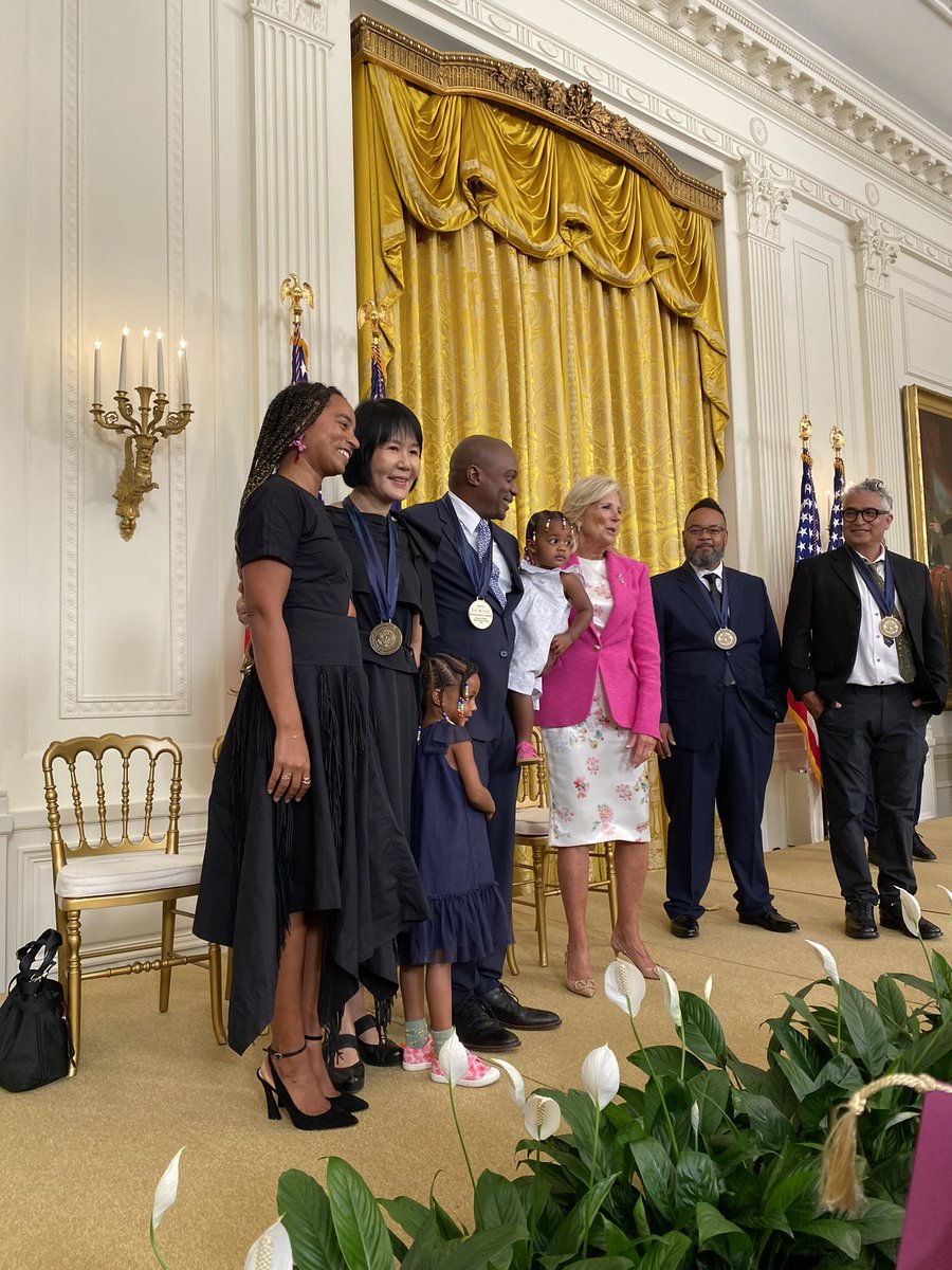 MacArthur_DCPS's tweet photo. "🎨🏛️ So proud of the talented students from MacArthur High School who have been chosen to attend the prestigious Art in Embassies Medal of Art Award Ceremony &amp; Reception at the White House! 🙌🏽 

#ArtisticExcellence #WhiteHouse #DC 🦣 #TusksUp https://t.co/cegDGnx28w
