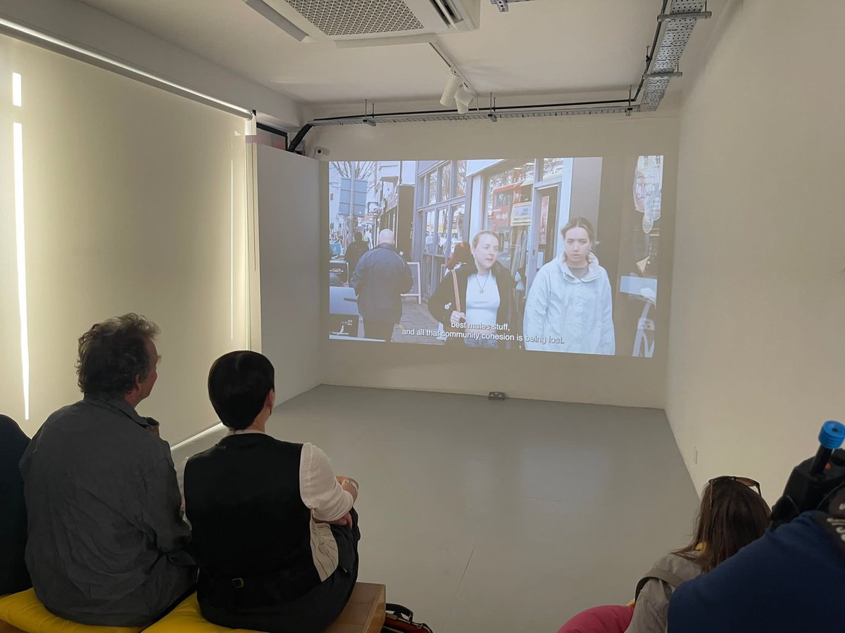 I got to see 'A Difficult Place' at @ArtspacePhoenix - an incredibly powerful film by @Ed1John & @katyBeinart about community & terrible human impact of the spiralling cost of living Please do give a watch or if you're in #Brighton visit the Arts Space vimeo.com/855792769