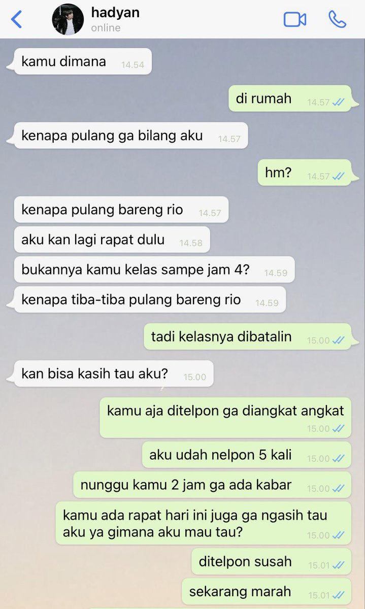 itsdysa's tweet photo. Hadyan-Kei berantem
——
; haechan few tweets au 
© itsdysa https://t.co/SLQ9h3OqJT