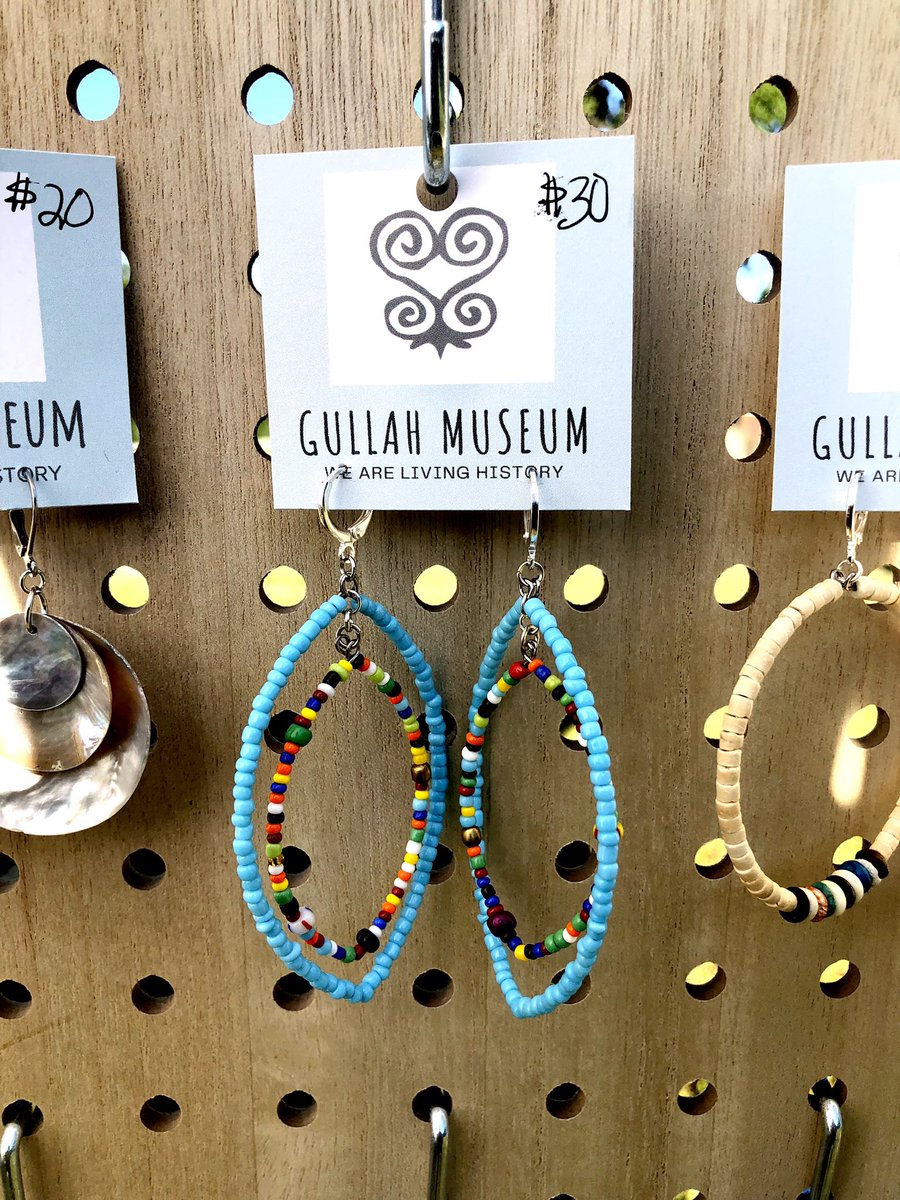 We’re at the farmers market in Georgetown from 9 am to 1 pm today. We have new Gullah Angels, necklaces, earrings, and bracelets, hag protector, Gullah roses, and sweetgrass baskets! The market is on U.S. 17 and Front Street.