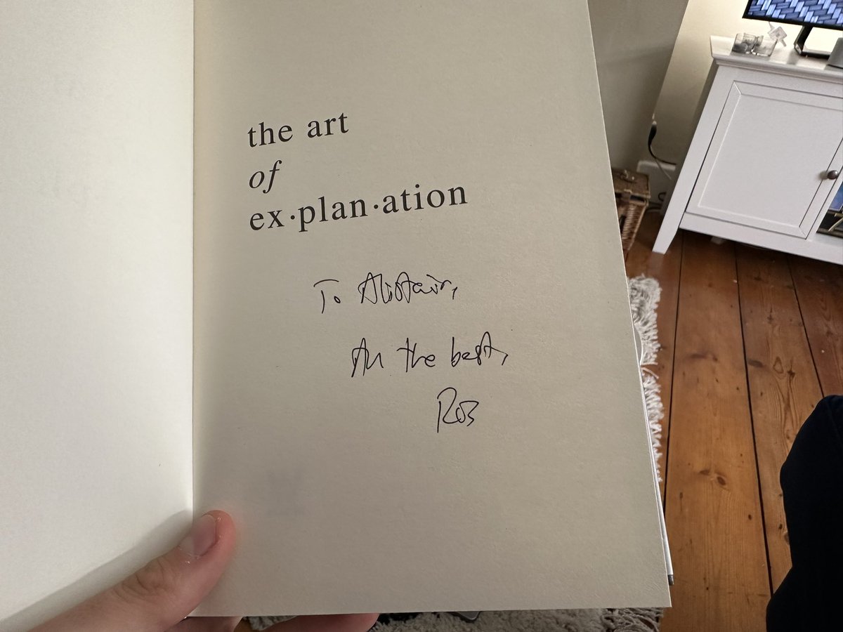 Alistair Charlton (@alistairj90) on Twitter photo Picked up this by <a href="/BBCRosAtkins/">Ros Atkins</a> at my local bookshop earlier and got to have a quick chat with the man himself Picked up this by <a href="/BBCRosAtkins/">Ros Atkins</a> at my local bookshop earlier and got to have a quick chat with the man himself