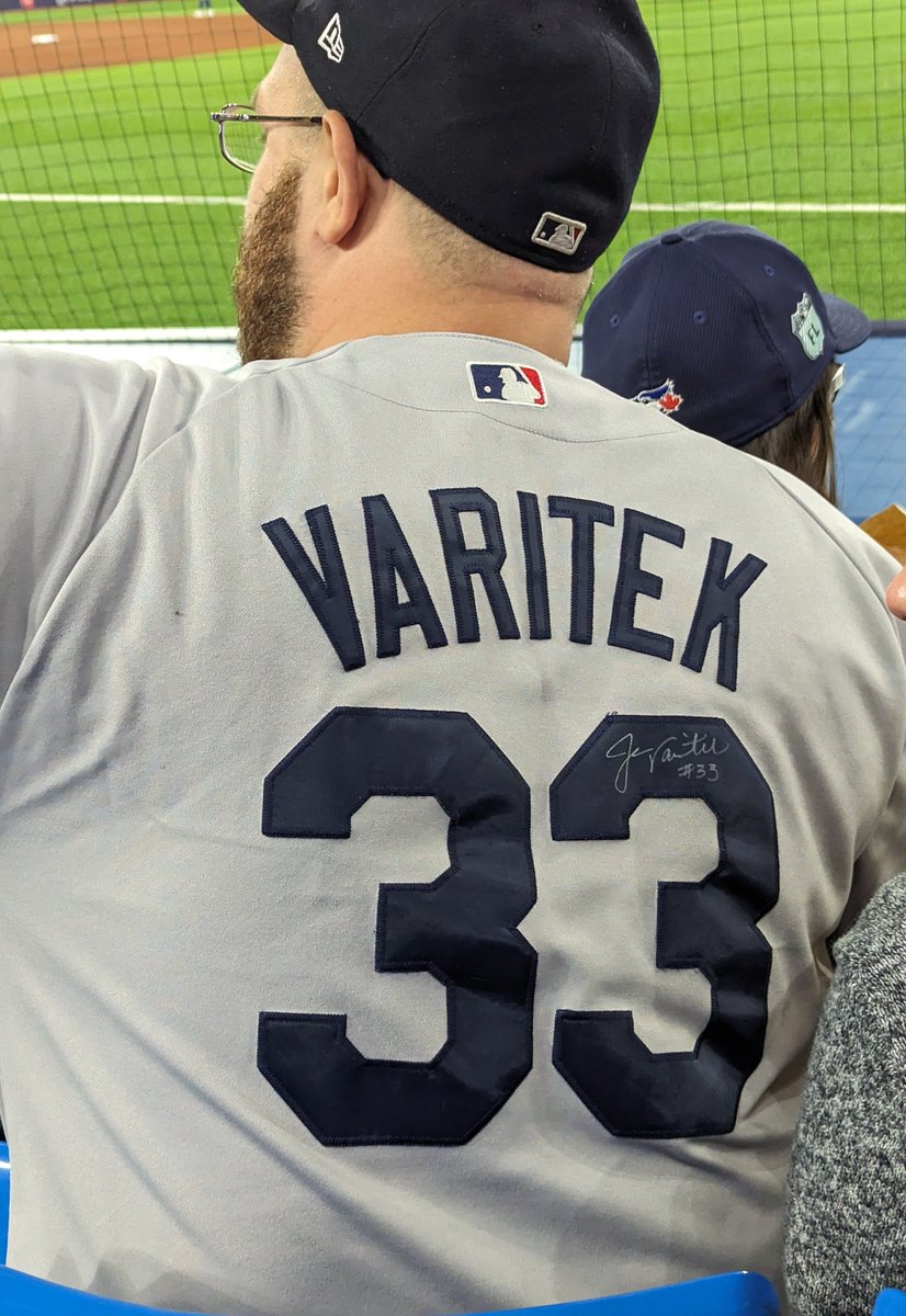 Spotted at the Jays/Red Sox game at Rogers Center. Autographed by Tek!!! How do I get one?? <a href="/CatherinVaritek/">Catherine Varitek</a> #captain