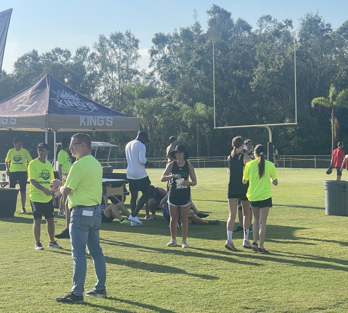 <a href="/GCSharks/">GCHS Sharks</a> proud moment alert: after her race, Varsity runner, Emma Masterson cheered and handed out water to all of the JV racers finishing the race. It’s the little things that make a difference. Made me smile ear to ear! #SharkPride #WeBelieveInOneTeam