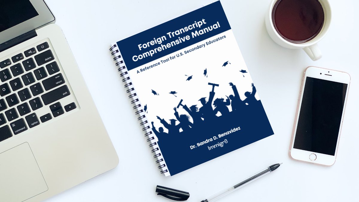 It’s finally here! The 3rd edition of the Foreign Transcript Comprehensive Manual.  #schoolcounselors it’s the guide you never knew you needed for evaluating transcripts from around the globe. Order yours today! immigr8.net/foreign-transc…