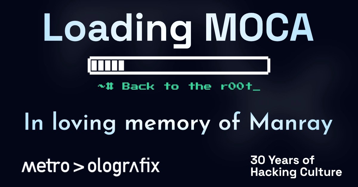 Metro Olografix tweet media