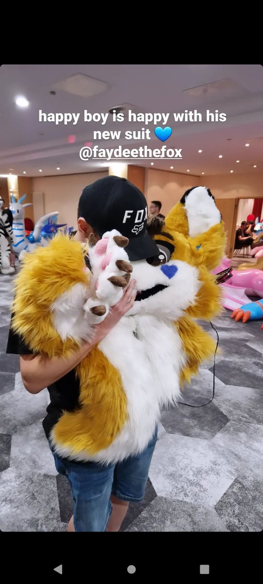 FaydeeTheFox's tweet photo. May I present to you, my boi Faydee 💖💖💖😍😍

Thank you so so much @MellowMuteSuits (@TalesOfSuzu) for bringing him to life 💖💖 https://t.co/nBo6dpKLfn