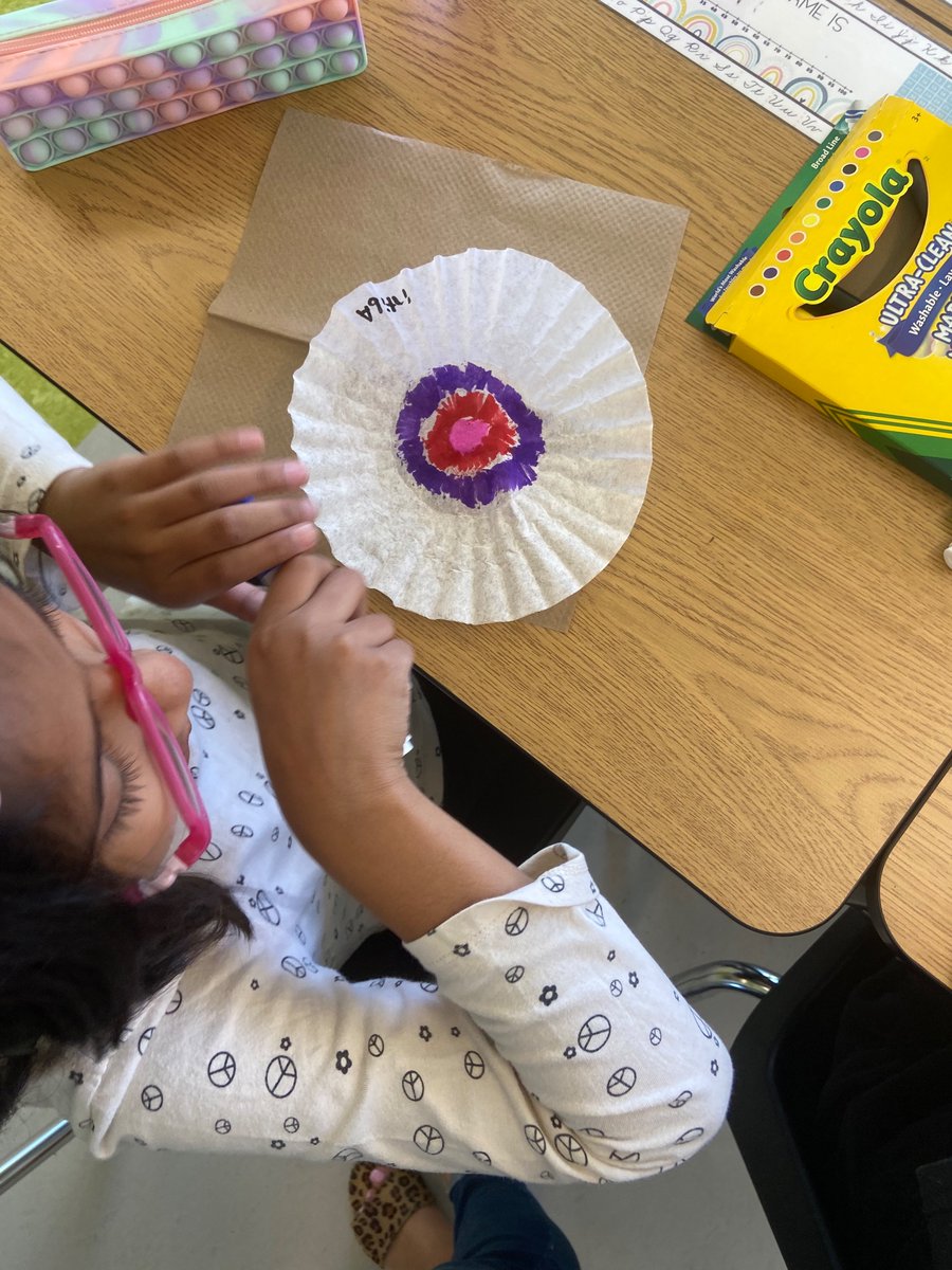 MissMajor21's tweet photo. Grade 3 students celebrated Dot Day yesterday by creating their own unique dots! Students talked about the importance of a growth mindset and celebrating the power of “yet” 😊 https://t.co/uTWvH5hryG