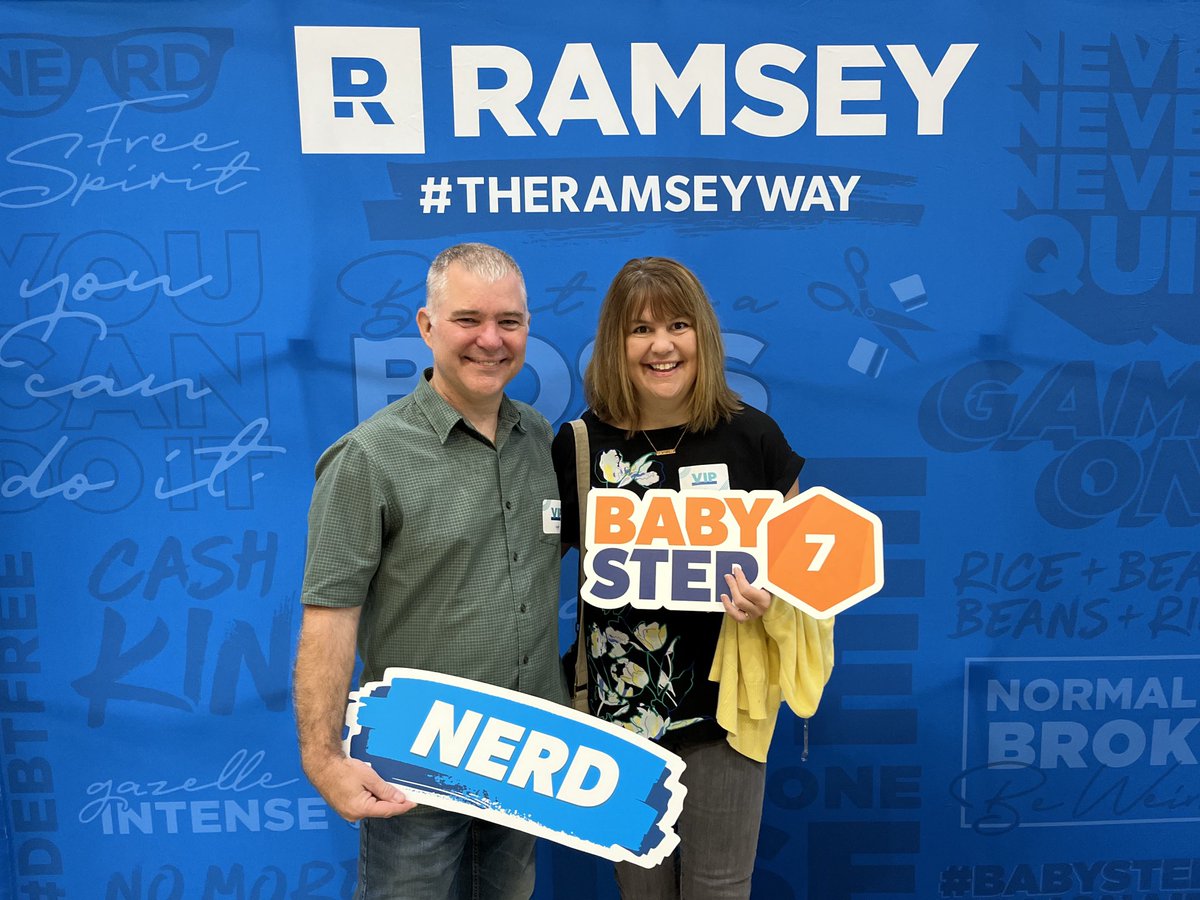 awkrapfl's tweet photo. Last night got us charged up.  Now we are ready to learn #theramseyway https://t.co/WICESrCf66