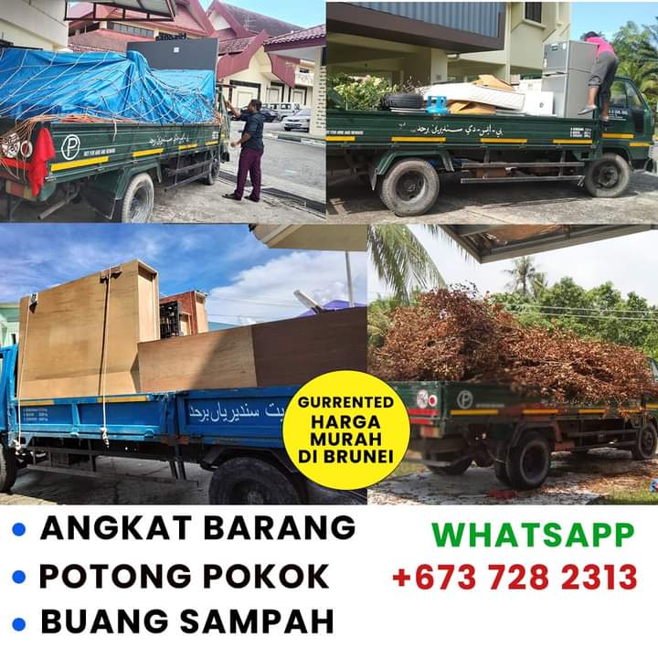👉GUARANTEED SEWA PICKUP HARGA MURAH DI BRUNEI  
👉ANGKAT BARANG (SEMUA BRUNEI)
👉BUANG SAMPAH (SEMUA BRUNEI)
👉POTONG POKOK (SEMUA BRUNEI)
WHATSAPP US 728 2313