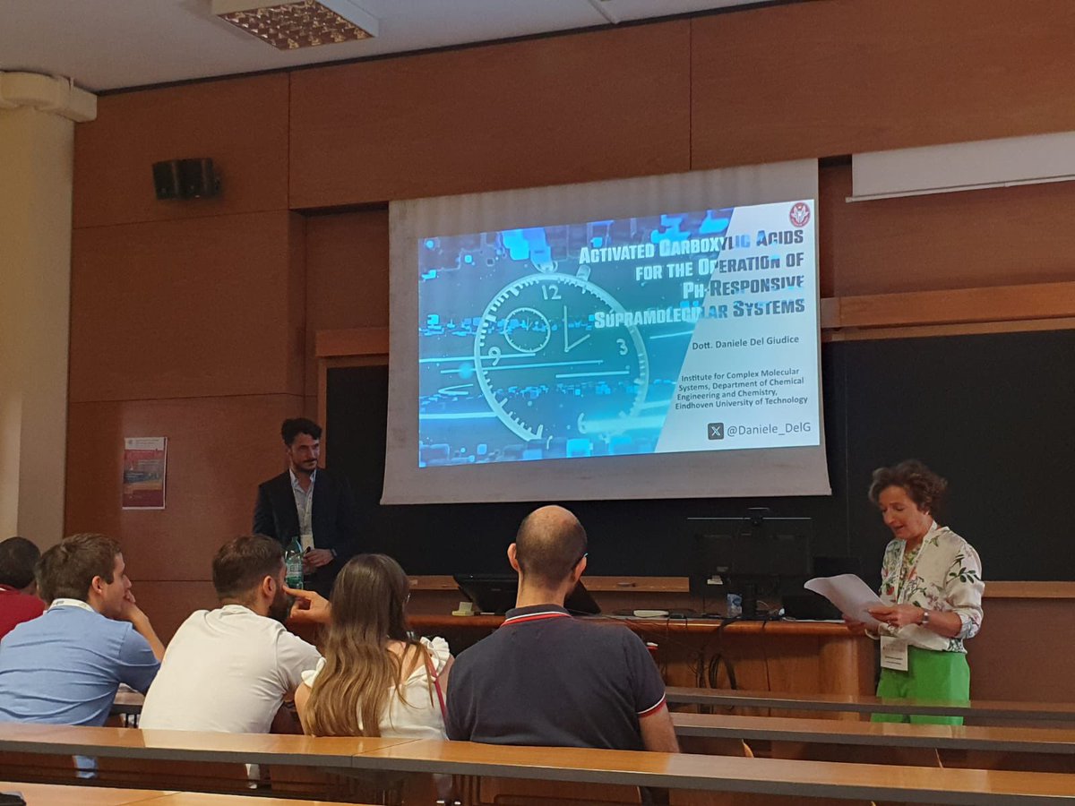 Daniele Del Giudice (@daniele_delg) on Twitter photo A week full of science and emotions has come to its end! Being awarded a prize from <a href="/SCIorganica/">SCI Chimica Organica</a> in the beautiful frame of <a href="/SapienzaRoma/">Sapienza Università di Roma</a> Aula Magna was an incredible experience, as well as giving a lecture in the same room where I attended my first year Organic Chemisty classes🧪 A week full of science and emotions has come to its end! Being awarded a prize from <a href="/SCIorganica/">SCI Chimica Organica</a> in the beautiful frame of <a href="/SapienzaRoma/">Sapienza Università di Roma</a> Aula Magna was an incredible experience, as well as giving a lecture in the same room where I attended my first year Organic Chemisty classes🧪