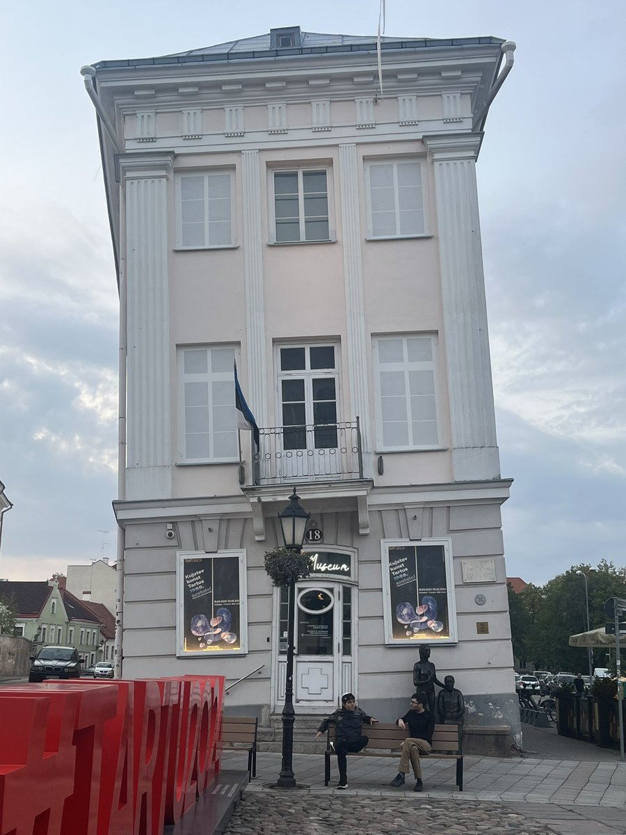 csblacka's tweet photo. Excited to get home but Tartu was beautiful and I feel so lucky to have been able to visit. Thanks to #isba10 for having me! https://t.co/qdS5KwadKg