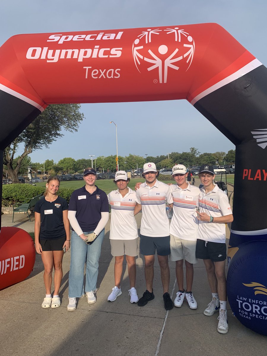 Great job by the MNHS golf team’s for helping with Special Olympics