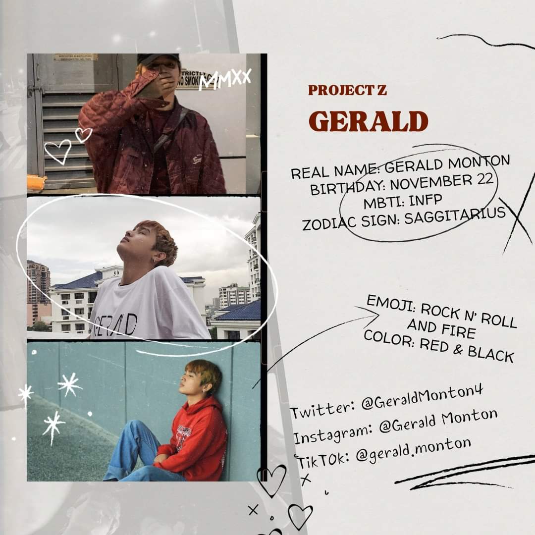 AzterCafe_PH's tweet photo. PROJECT Z PROFILE - GERALD
Let's get to know @Project Z member, @GeraldMonton4!
Follow for more updates! #Gerald #GeraldMonton #GeM #ProjectZ_Gerald #Moons #MoonsPhilippines #Moonshies #ProjectZ #ProjectZ_PH #TraineeÆ #AsteriskEntertainment
📸 Project Z (Official) https://t.co/GlEl46Ys7M