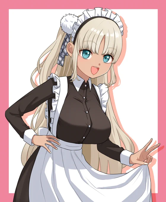 クラシカルメイドギャル…!? #クリエイツ轟京子 