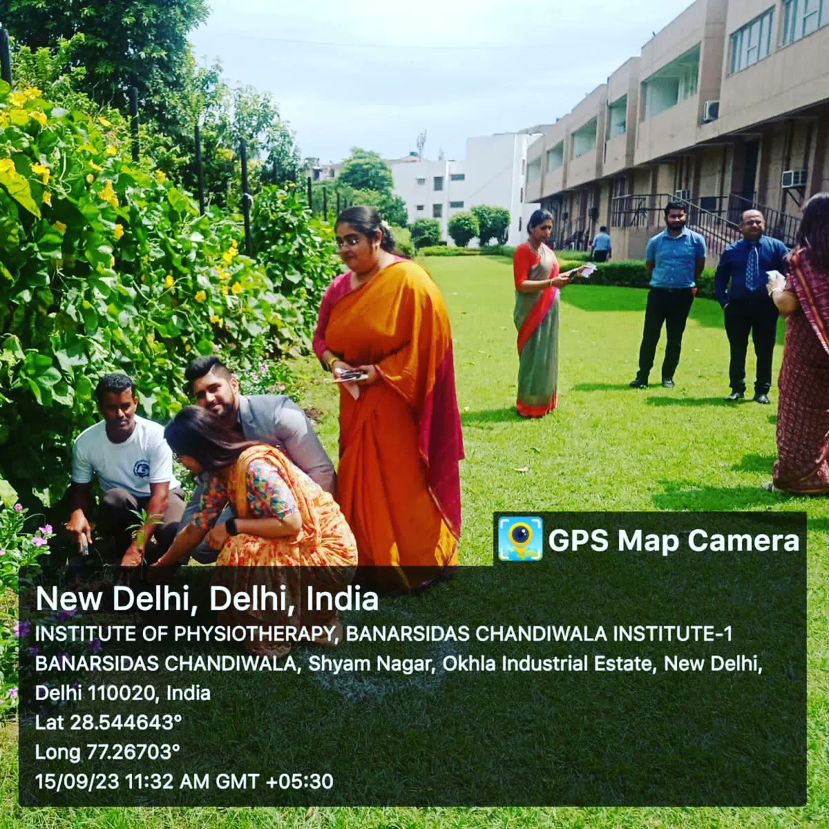 BanarsidasP's tweet photo. Eco Club of Banarsidas Chandiwala Institute of Physiotherapy, organised Plantation Drive on World Physiotherapy Day, to focus out medical benefits of plants in the light of the theme Arthritis and Forms of Inflammatory Arthritis. #GNCT #GGSIPU #WPD #bcip #ecoclub #medicinalplants https://t.co/PZgDqUDZGM