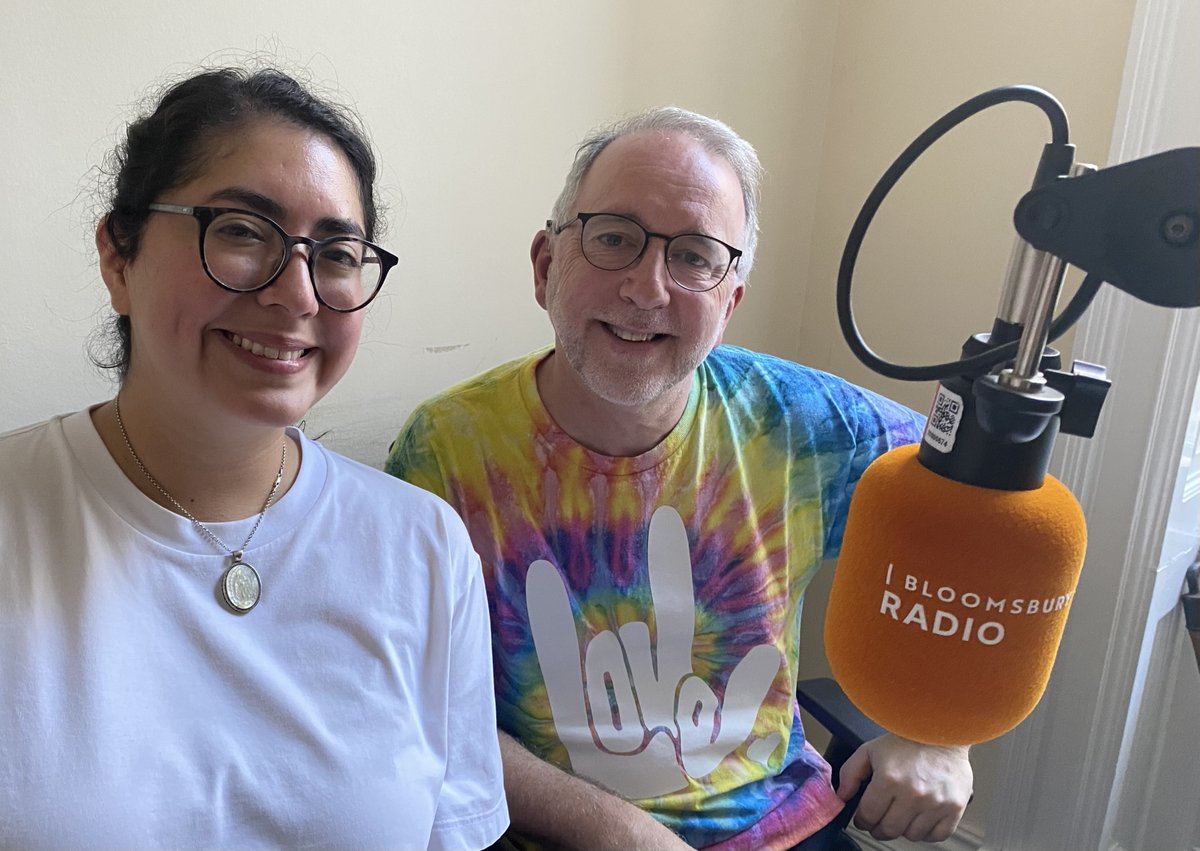 Thanks Valeria at #BloomsburyRadio for a lovely chat about my upcoming #DeafMosaic exhibition at #BloomsburyFestival (Oct 13-22). A great way to bring #deafcommunity stories to the wider public and tell the hearing world that “with the right support, deaf people can do anything.”