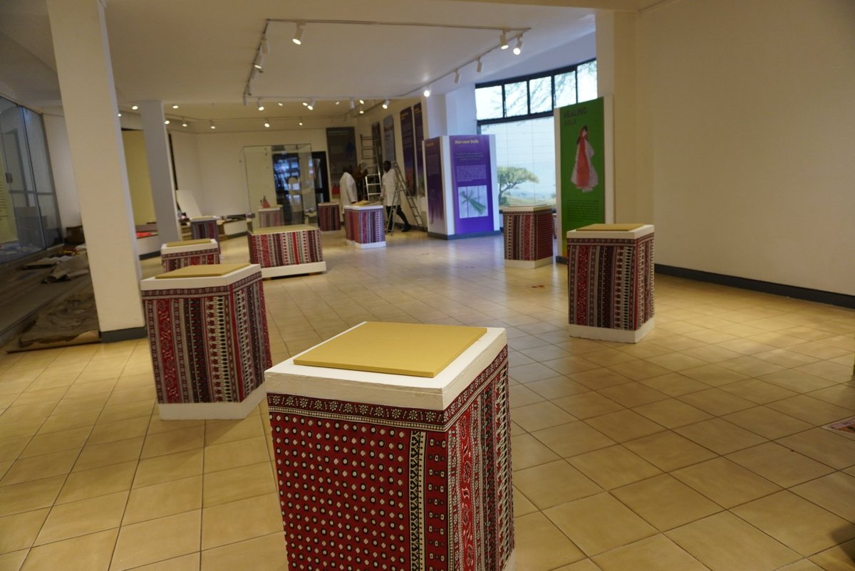 Behind the scenes: A sneak peek at the magic in the making for the Dolls of Good Hope Exhibition at Nairobi National Museum. Stay tuned for the grand reveal on 18th September! #ExhibitionPrep #DollsofGoodHope