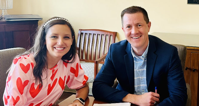 Yesterday, I had an inspiring visit with Louisiana’s newest Teacher of the Year, Kylie Altier. ⭐️ Her platform will highlight our statewide focus on literacy. As an ambassador for Louisiana, she is committed to a Reading Revival. 📚 #laed