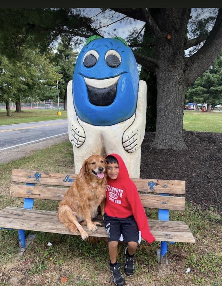 You can still visit <a href="/BlueberryHank/">Blueberry Hank</a> in Centennial Park this fall!