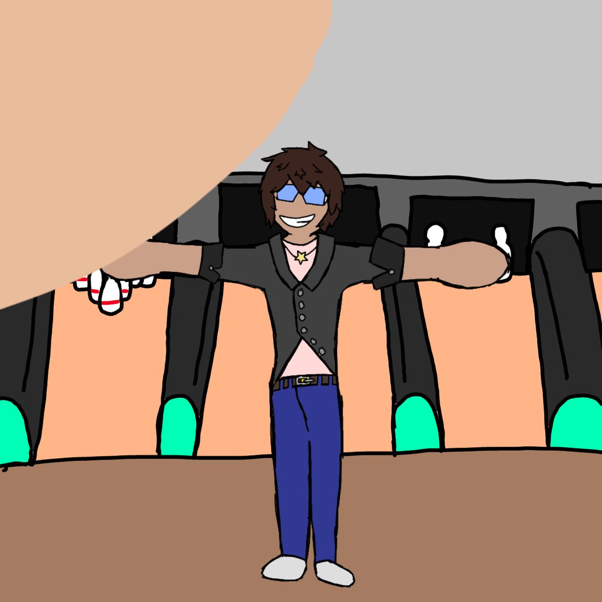 IH_Rex_FanOC's tweet photo. One of the kids from yesterday took this picture of me yesterday after I got my forth strike of the day. xD
Screw it! We bowl!
#SSPPV https://t.co/OZZusLIVoD