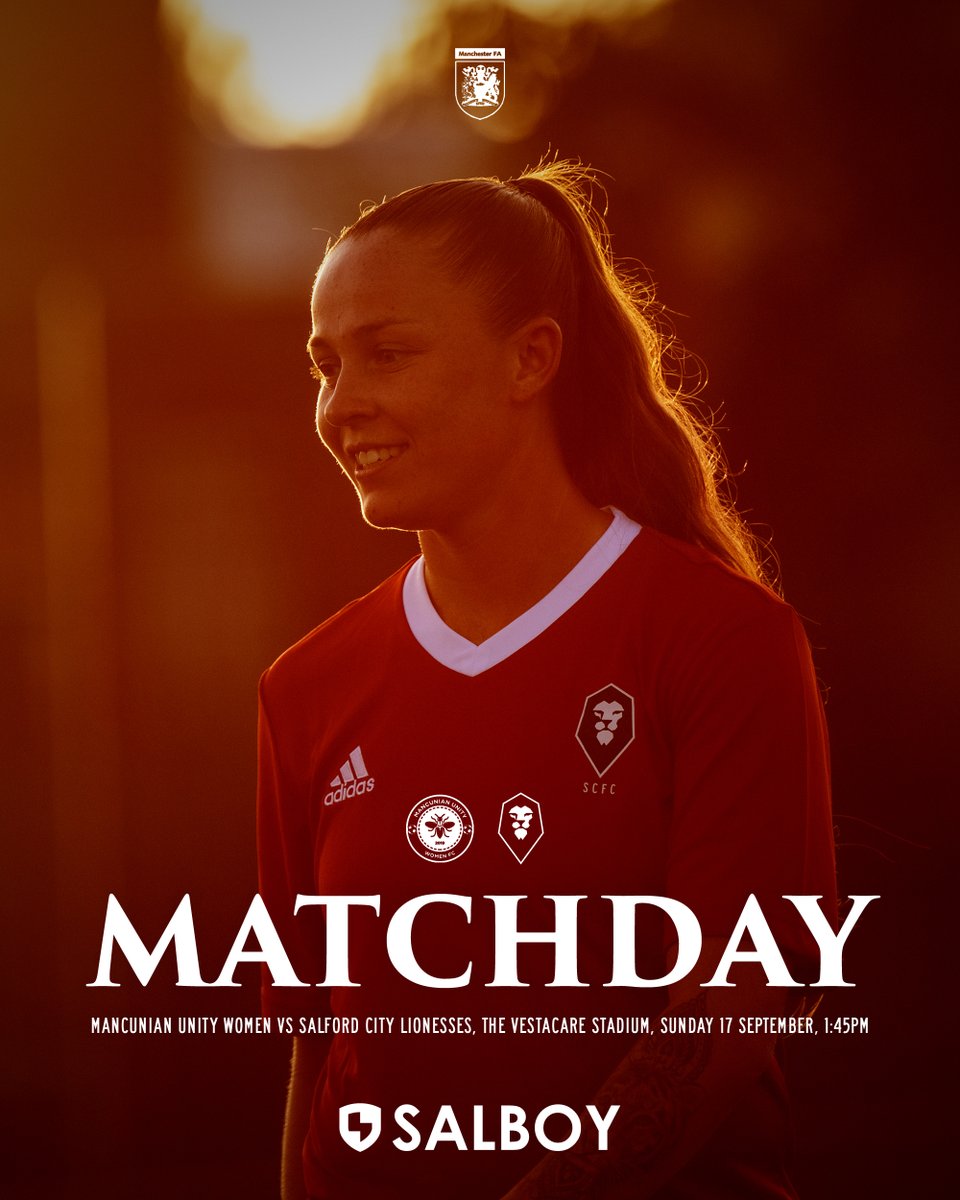 Time to take on <a href="/MancunianUnity/">Mancunian Unity FC</a> in the Manchester FA Women's County Cup 🏆