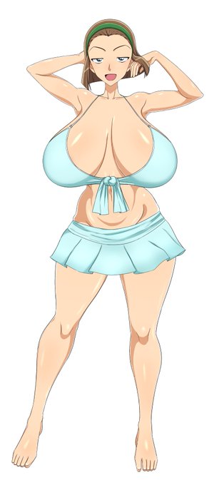 アクリルスタンドの水着が可愛かったので採用しました 