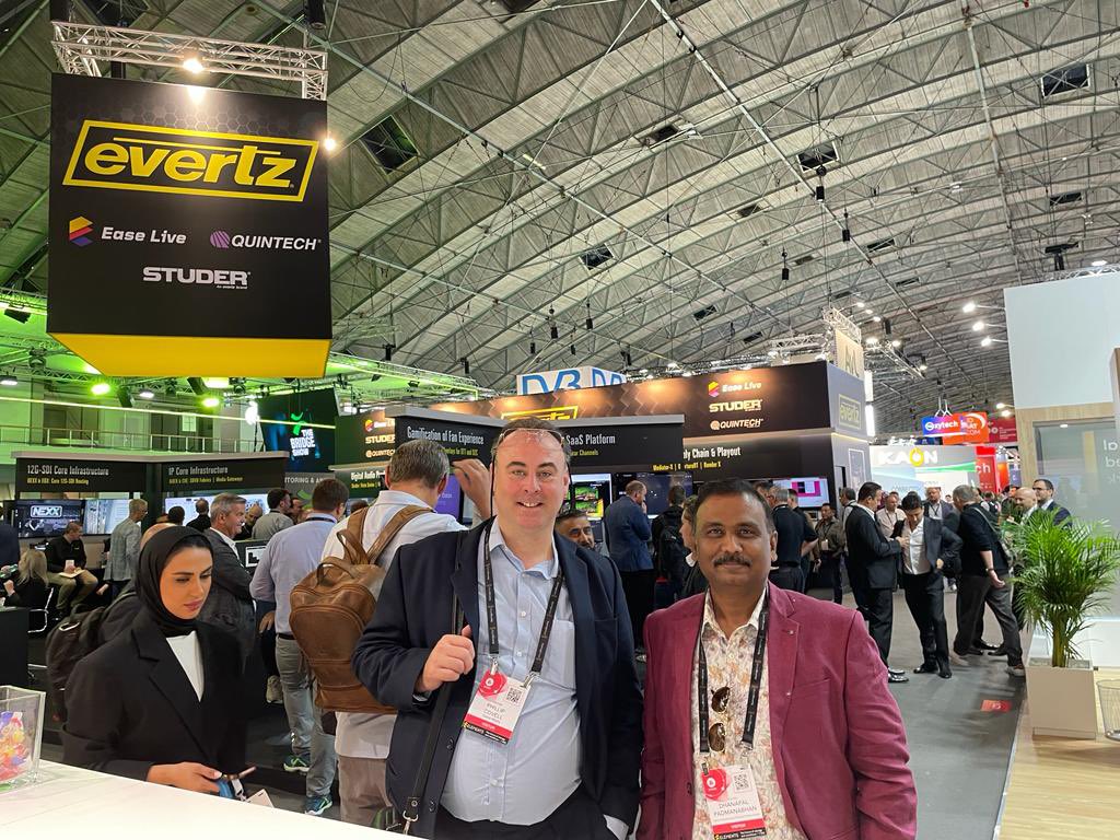 Our visionary leaders of iGene, CEO &amp; CCO, making waves at IBC 2023! 
Navigating the future of media and entertainment with innovation and expertise.

#ibc2033 #ibc #media #entertainment #innovation #mediamasters #production #film