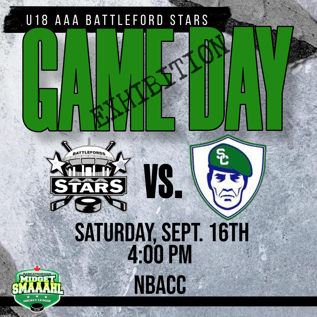 AAAStarsHockey's tweet photo. Preseason action continues at the NBACC this afternoon when the Stars face off against the Swift Current Legionnaires. Puck drops at 4:00 p.m. #exhibition #aaastars https://t.co/HJvrzHax0f