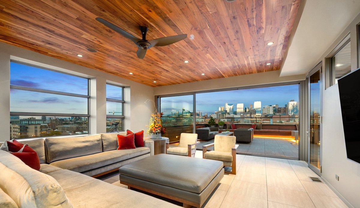 properties's tweet image. This tastefully renovated penthouse residence boasts exposed brick, loft-style windows, and a rooftop with city views. See more: bit.ly/44US8Ex 
----
1327 W Washington Boulevard #5CD Chicago, Illinois 60607
Offered for: $2,699,900
Listed by: Jim Gramata &amp;amp; @MichaelOMcCoy