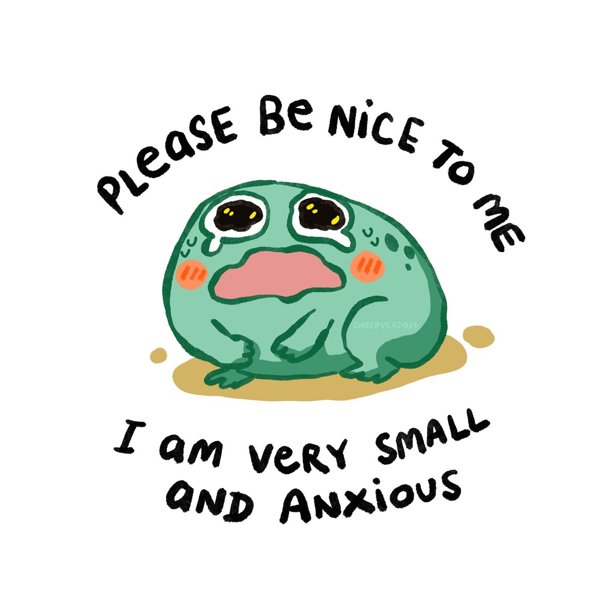 Me at the slightest hint of conflict: