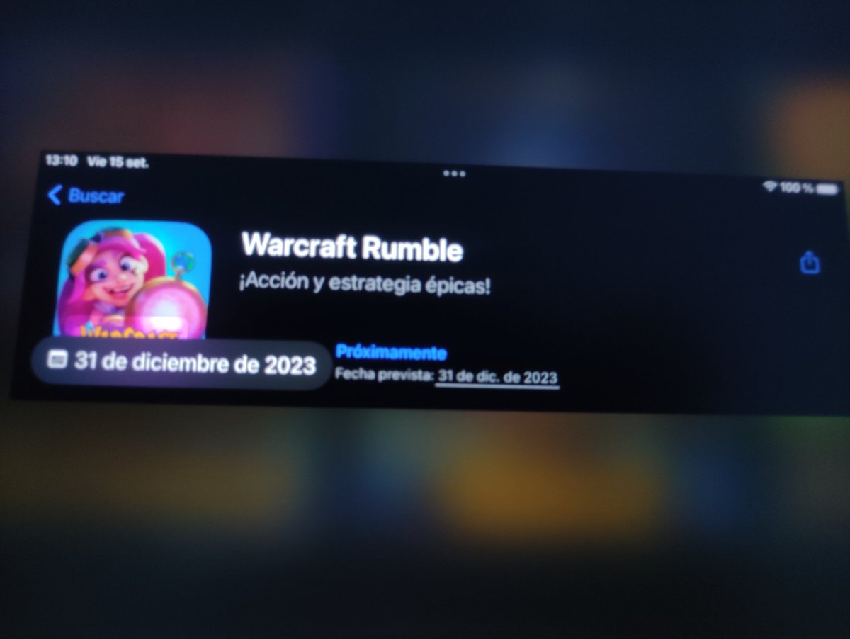 Hydrosx_'s tweet photo. @AlterTimeSK @WarcraftRumble Estaba registrandome en el iPad y no se si se les escapó a blizzard 🤔 https://t.co/fwSRVxcQdK