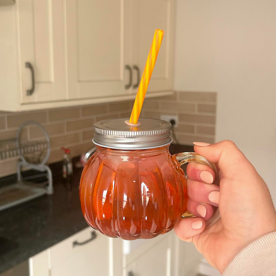 Our bewitching Halloween Pumpkin Mason Jars are perfect for potions, brews, or your favourite Autumn drink! ☕️🎃 Available online NOW for just £1.50 >>> bit.ly/3L8jBLN

(📸 @falltopia) *Subject to availability. Also available in stores.