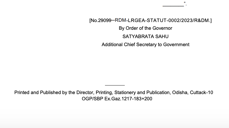 kalingachamber's tweet photo. Under the benevolent leadership of
OGLS Rules is amended simplifying the process for settling GKP,Nazul &amp; Khasmahal land and to convert leasehold to freehold for OSHB &amp; Dev Authorities' land, benefitting thousands across the State. https://t.co/fqLVoufQn7