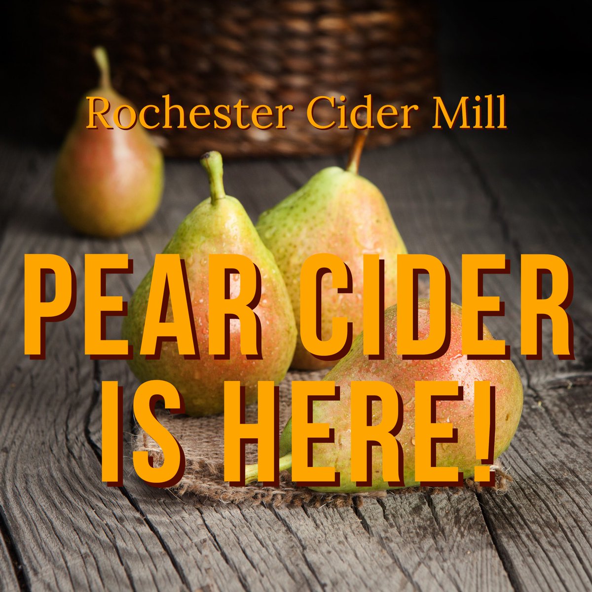 rochestercider's tweet image. 🍐🍐 PEAR CIDER is HERE! 🍐🍐
We make it with an exclusive special blend of apples and pears. 

A long time favorite, it’s one of our most popular ciders that we press. 

(1st come, 1st serve, no holds)
#PearCider #Cider #AppleCider #CiderPress #RochesterMI  #MichiganCider #Fresh