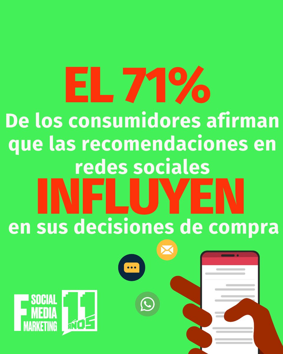 FSocialMediaMkt's tweet photo. Según estudios, el 71% de los consumidores confían en las recomendaciones que encuentran en las redes sociales. ¿Estás aprovechando todo el potencial de tu presencia en línea? ¡Permítenos impulsar tu negocio! 💼📱

📩contabilidad@fsocialmedia.com
 🎯https://t.co/kb7yaBXK82 https://t.co/43Q4x35fQg