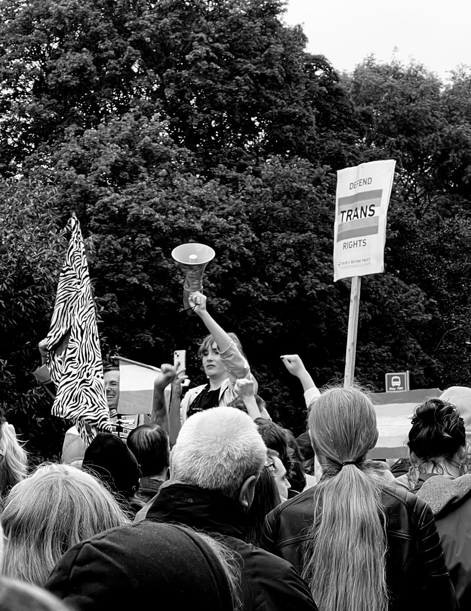 zozimus's tweet photo. Women don’t need to be ‘let speak’ by anyone. They spoke loudly and clearly today without asking anyone’s permission.
“Trans Rights, Women’s Rights; Same Problems, Same Fight!”
#TerfsOut https://t.co/LNQsQdfePD