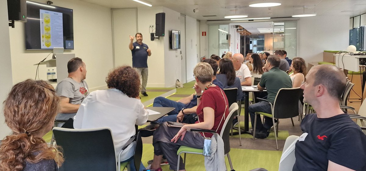 AgilityTRes60's tweet photo. ¿Cómo estudia y soluciona problemas Toyota? David nos facilita una dinámica TBP en #AgilityTres60 #MenosOutputsyMasOutcomes https://t.co/48WoL6Ww40