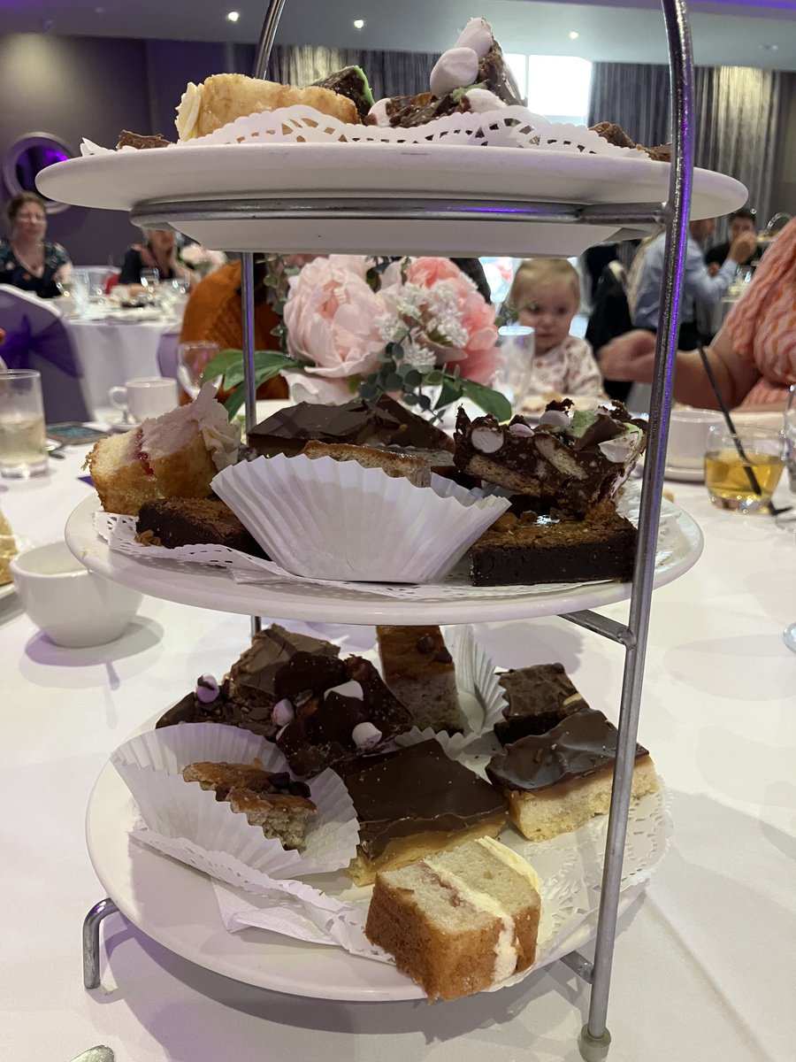 A short break in proceedings while we tuck into the sandwiches and cakes with some of our youngest guests #MakeADifferenceAwards #cake