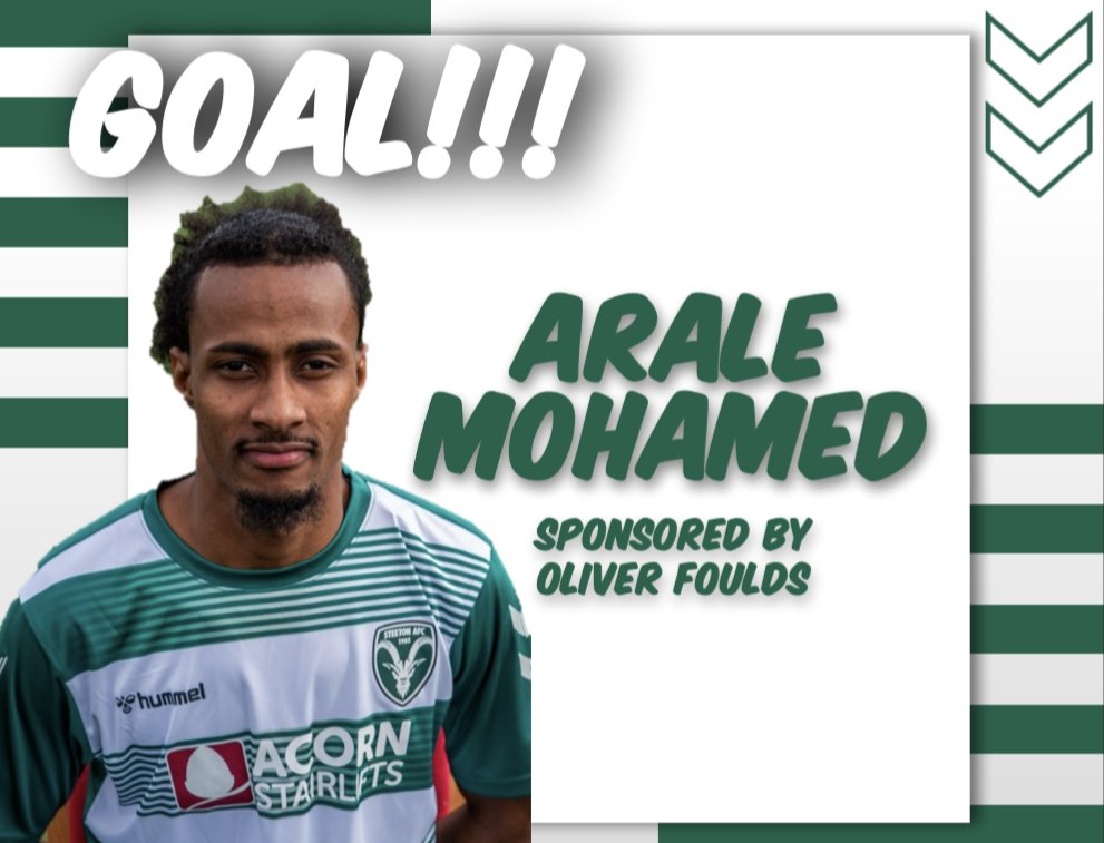 5 min | GOOOALLLL STEETON!

<a href="/louisfialdini/">louisfialdini</a> again drives up the slope and feeds the ball wide to <a href="/AraleMohamed7/">Arale Mohamed</a>, the striker cuts inside the centre half and fires inside the near post.

0-1. #chevrons