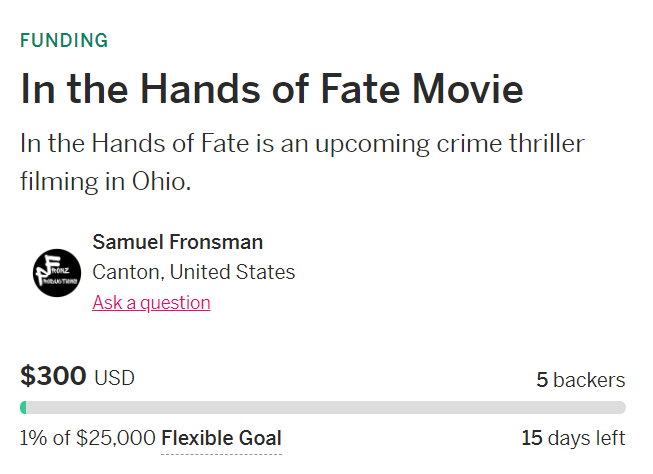 _Metal_Head_1's tweet image. We're starting to near the end of the campaign, but we still have a long way to go to reach our funding goal. You can support independent filmmaking in Ohio with even small contributions. Even $5 contributions go a long way. 
Link: indiegogo.com/projects/in-th…

#ohiofilm #indiegogo