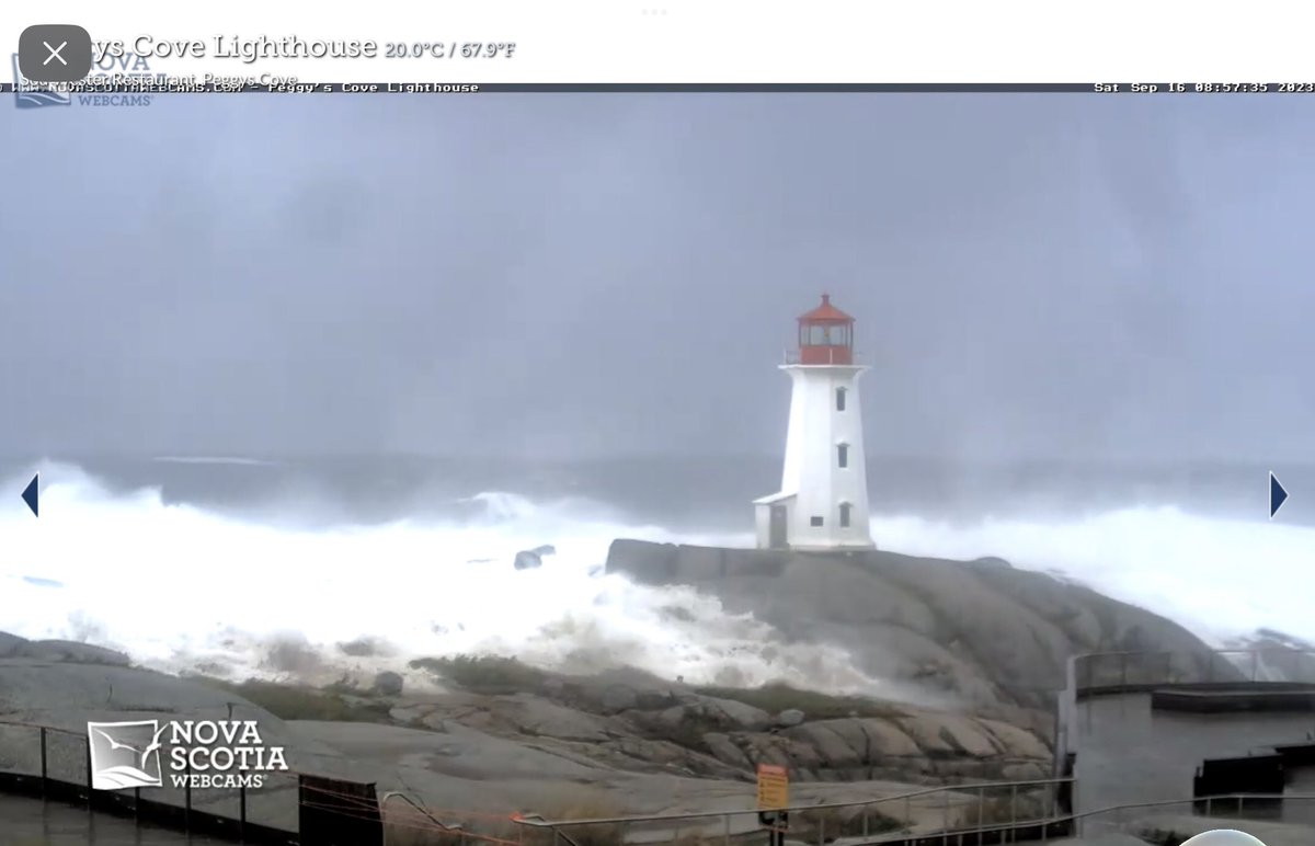 Beth Fox (she/her) (@firebethfox) on Twitter photo Watching <a href="/nswebcams/">Nova Scotia Webcams 🇨🇦</a> at high tide this morning (9:30am). I’ve never seen anything like this! Waves crashing overtop the path to the lighthouse! Hunker down and stay safe folks! #HurricaneLee #NSStorm Watching <a href="/nswebcams/">Nova Scotia Webcams 🇨🇦</a> at high tide this morning (9:30am). I’ve never seen anything like this! Waves crashing overtop the path to the lighthouse! Hunker down and stay safe folks! #HurricaneLee #NSStorm