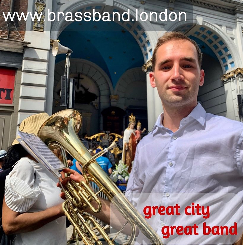 Join Brass Band London. Wednesday-night rehearsals in Oakwood N14, Piccadilly Line

All ages, experience and current abilities welcome. Professional coaching and stunning gigs

brassband.london 
fourhills.co.uk 

#brassbandlondon #FourHillsMusic #oakwood #brassband